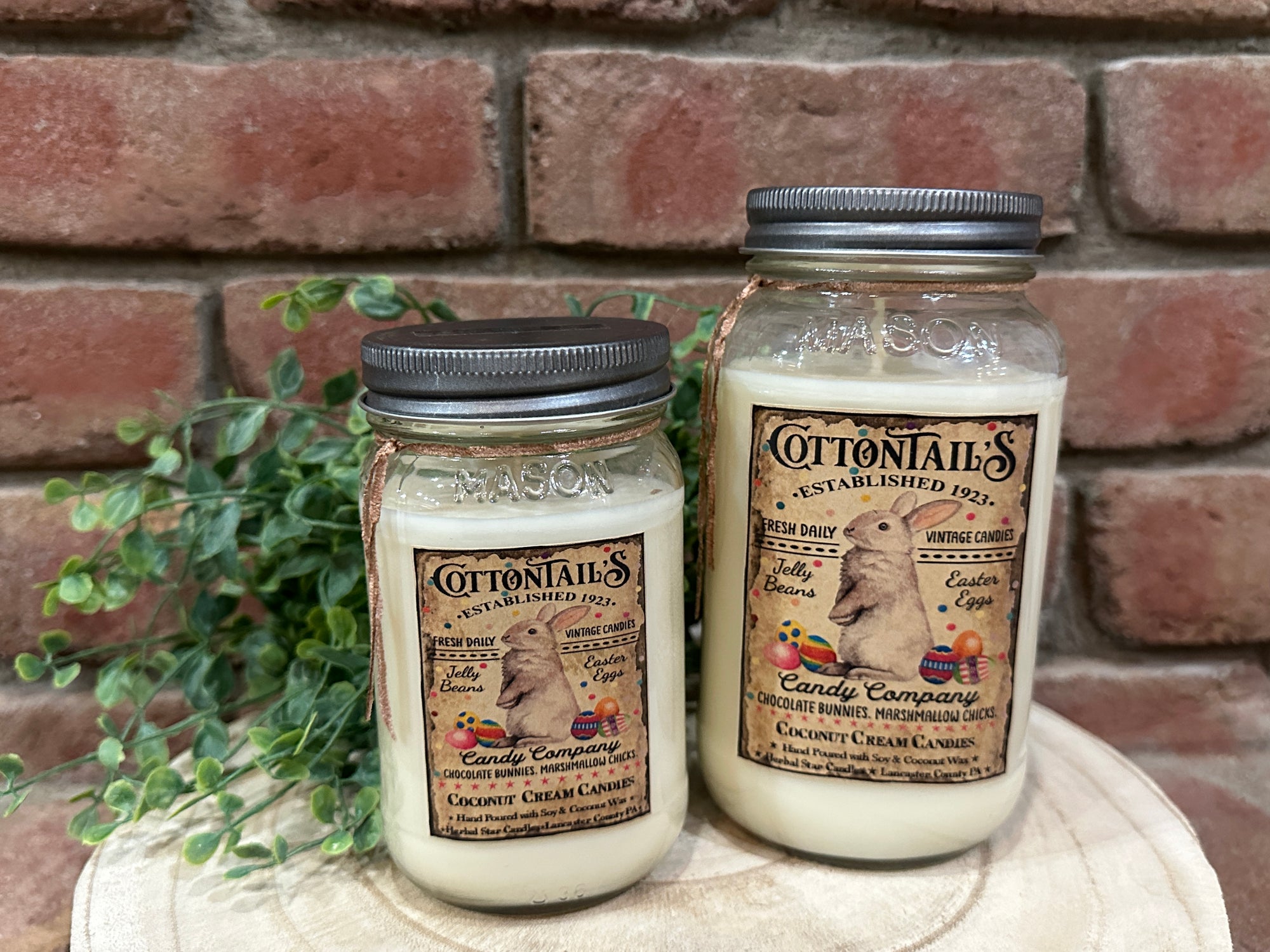 Cottontails Jar Candles - 2 Sizes