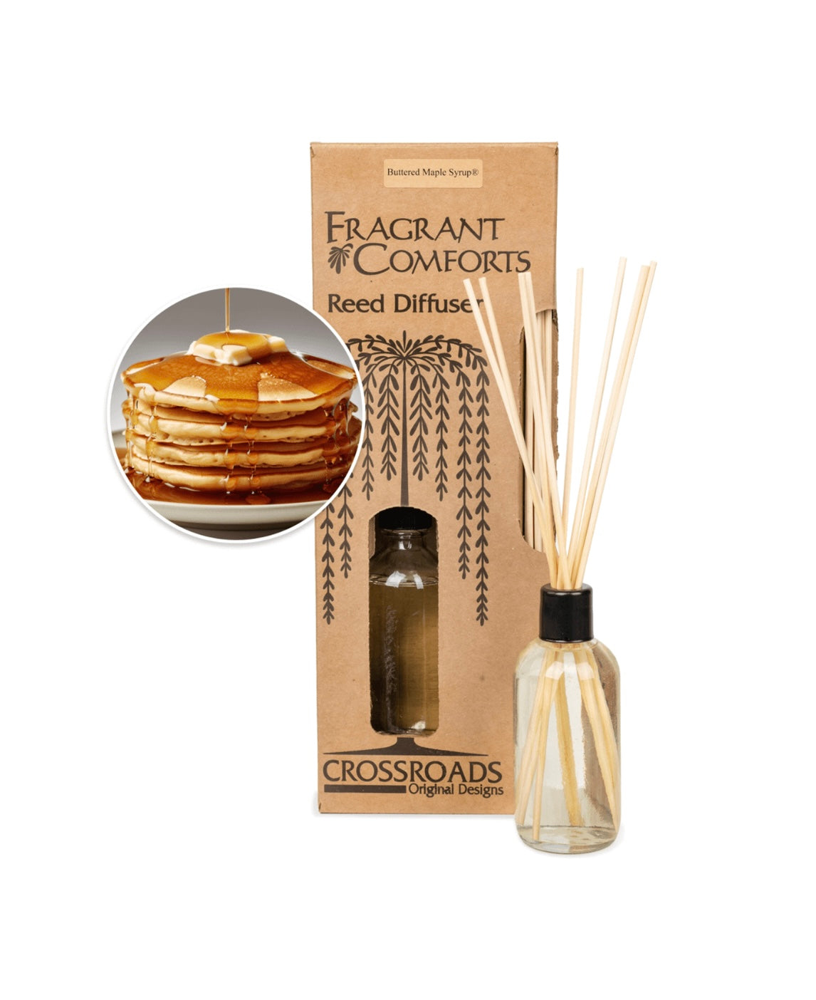 Buttered Maple Syrup Reed Diffuser