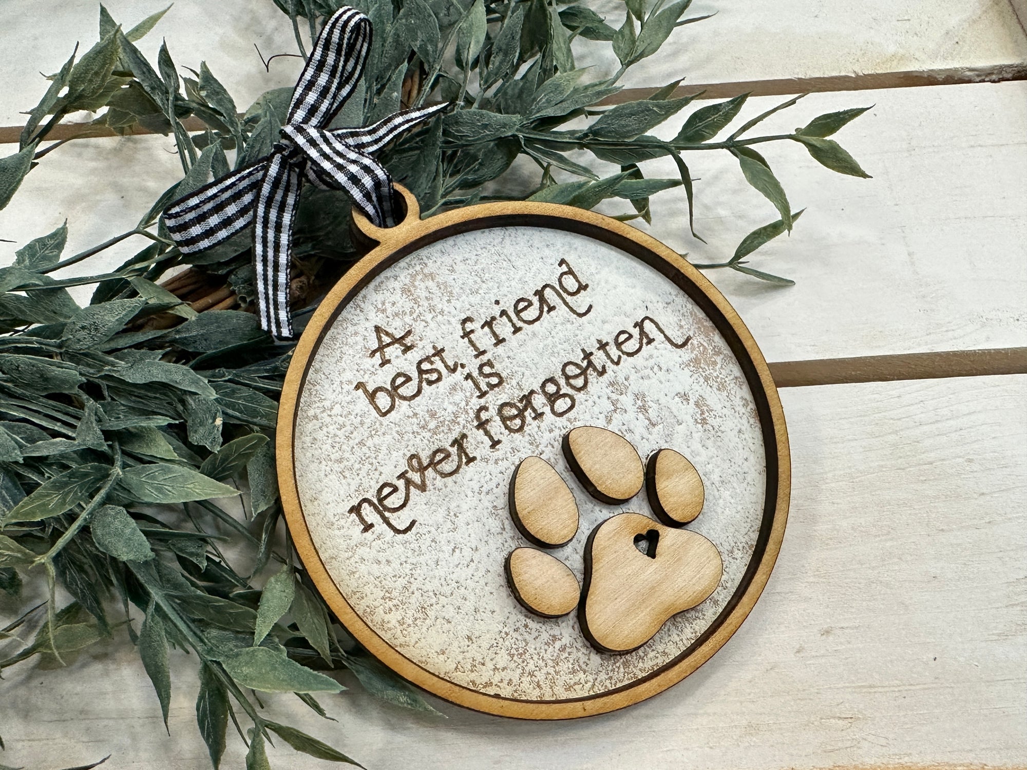 Handmade Pet Memory Ornament