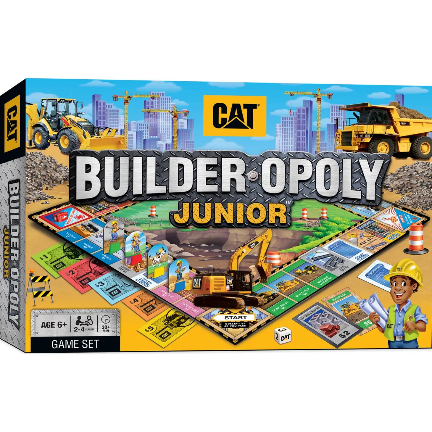 Cat-Builder Opoly Junior Game