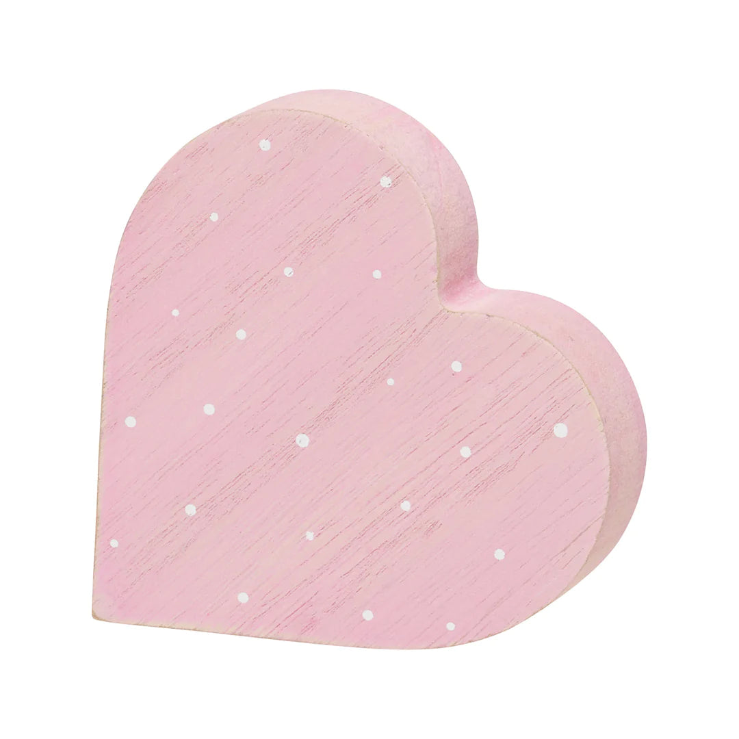 Pink Dotted Heart