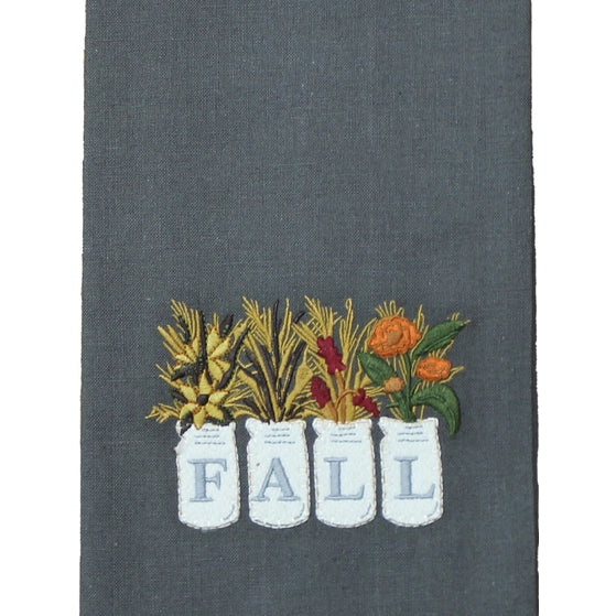 Fall Mason Jars Towel