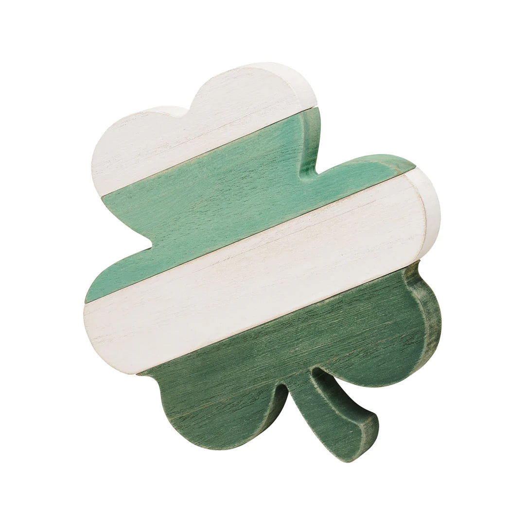 Large Green/White Plank Clover