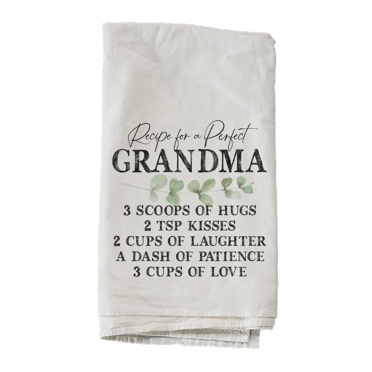 Perfect Grandma Recipe Towel