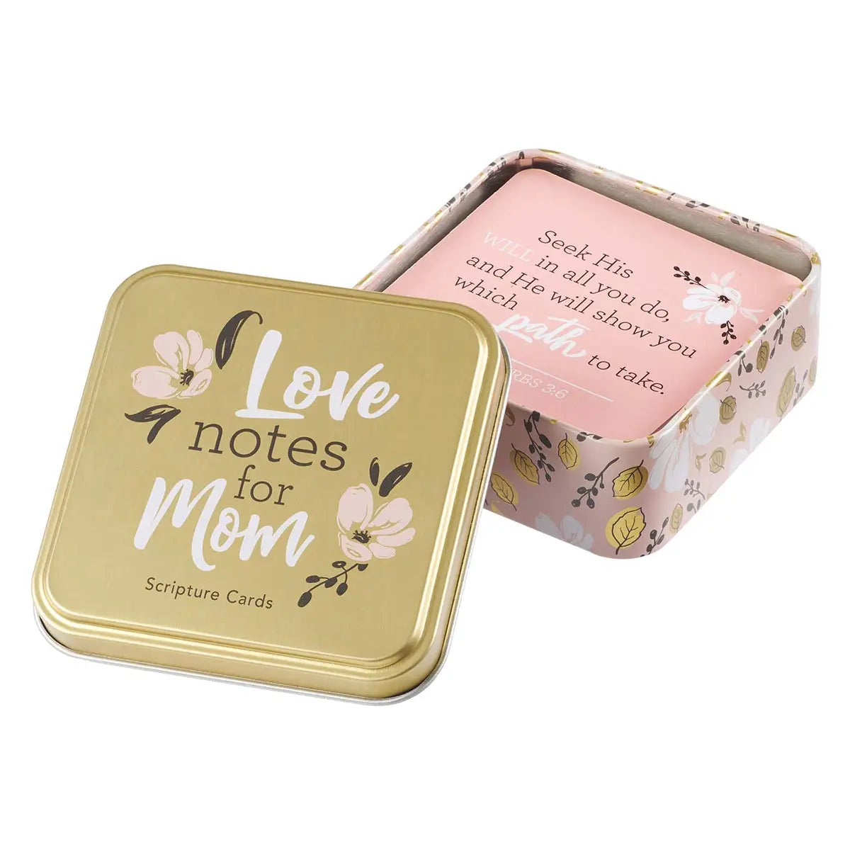 Love Notes for Mom Scripture Cards in Tin