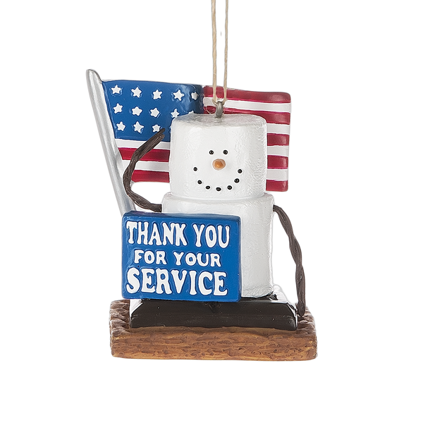S’mores Military Ornament