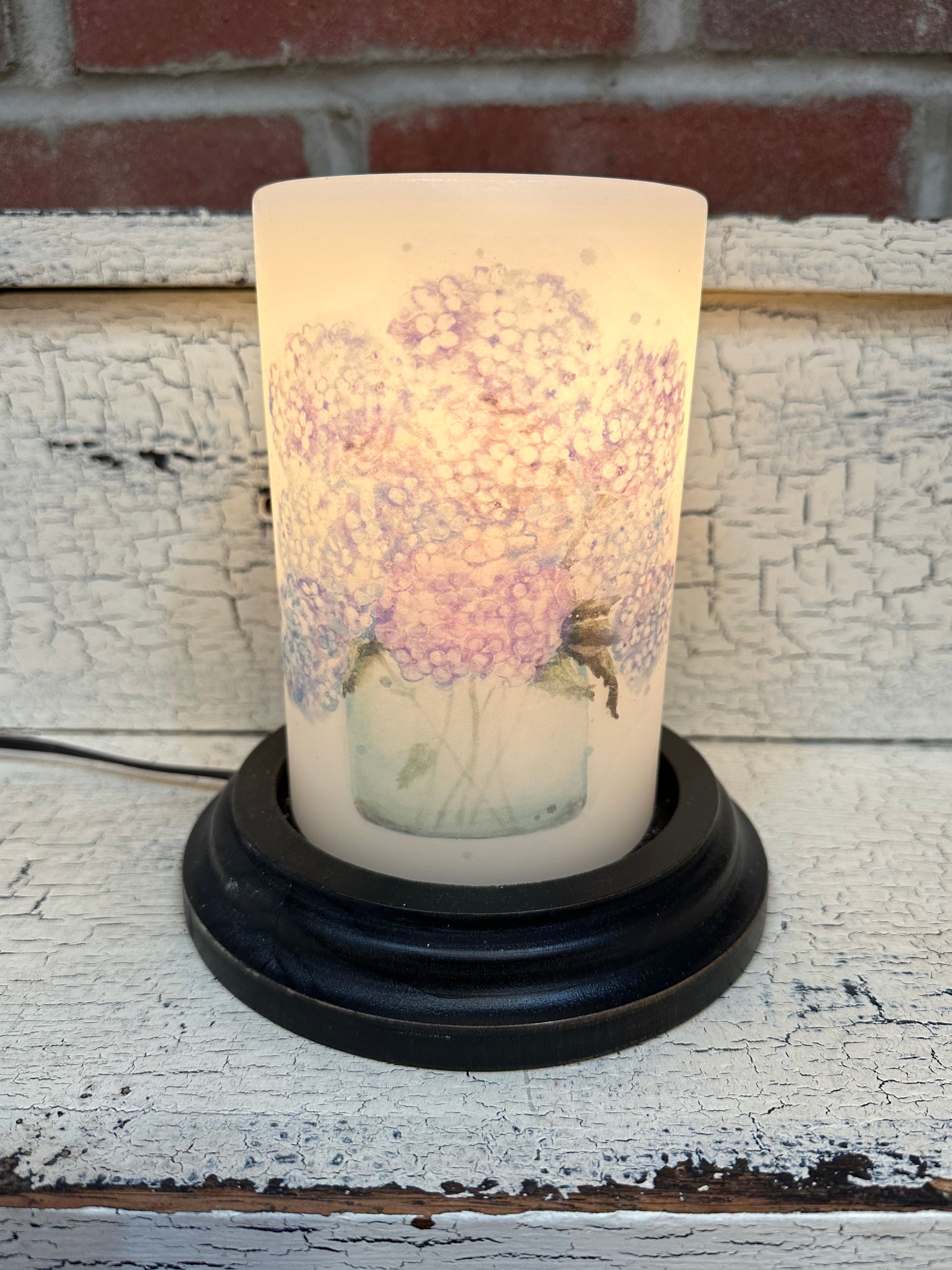 Hydrangea Bouquet Candle Sleeve