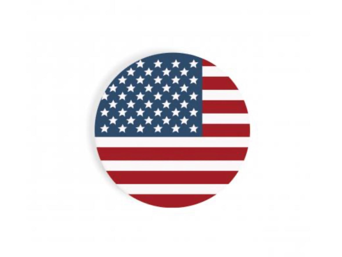 American Flag Car Coaster