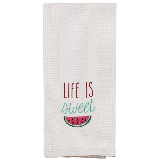 Life is Sweet Watermelon Towel