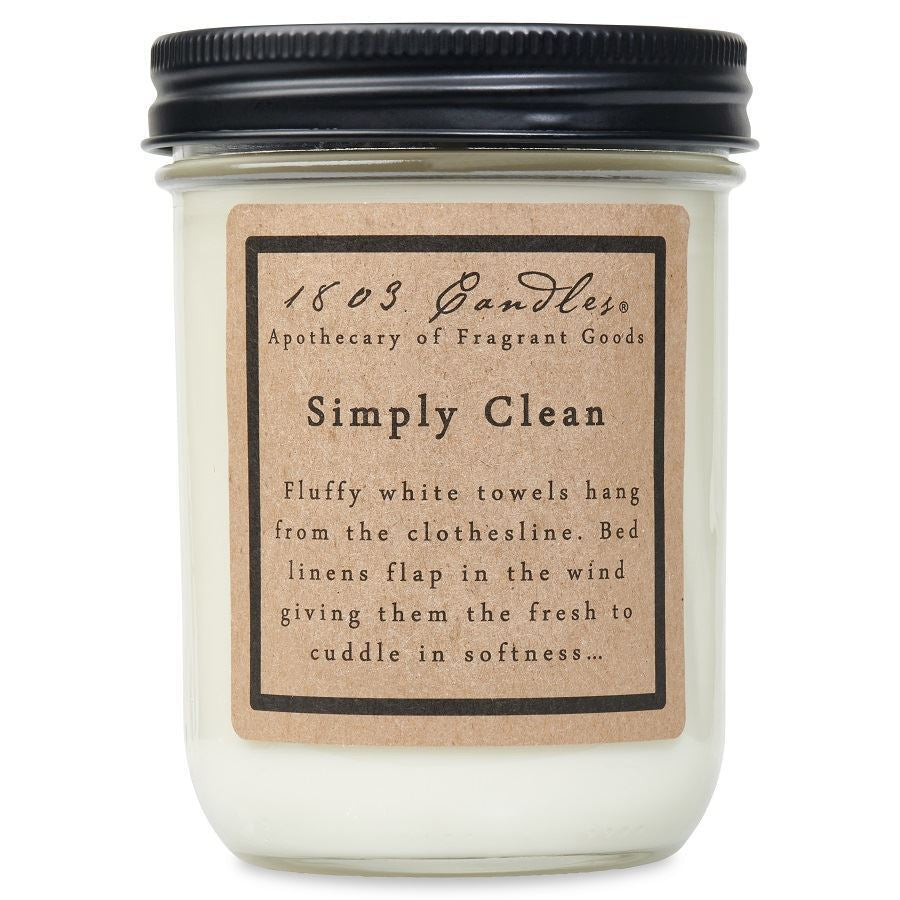 Simply Clean Soy Jar (14 oz)