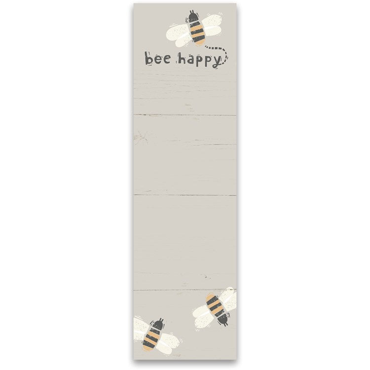 Bee Happy List Pad