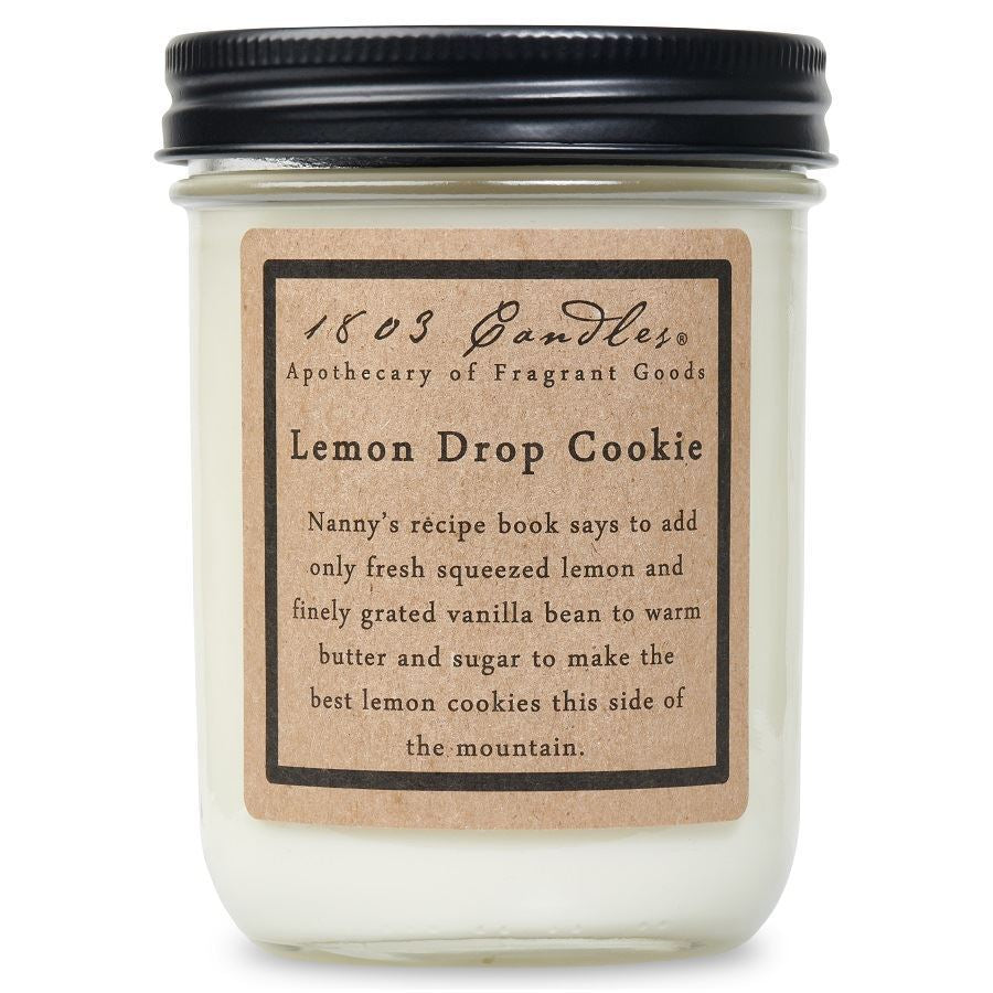 Lemon Drop Cookie Soy Jar (14 oz )