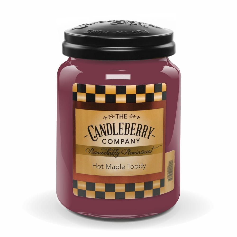Hot Maple Toddy 26 oz Candleberry Candle