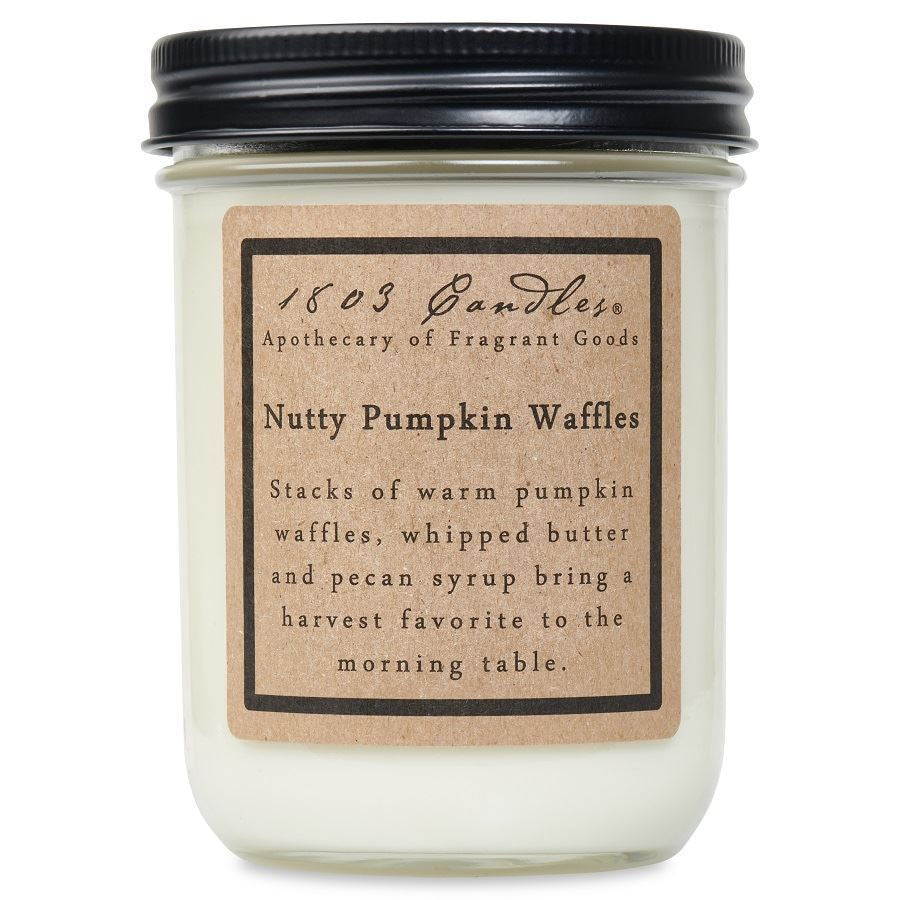 Nutty Pumpkin Waffles Soy Jar (14 oz)