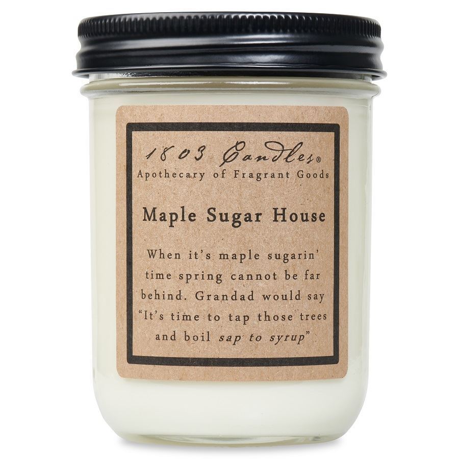 Maple Sugar House Soy Jar (14 oz)