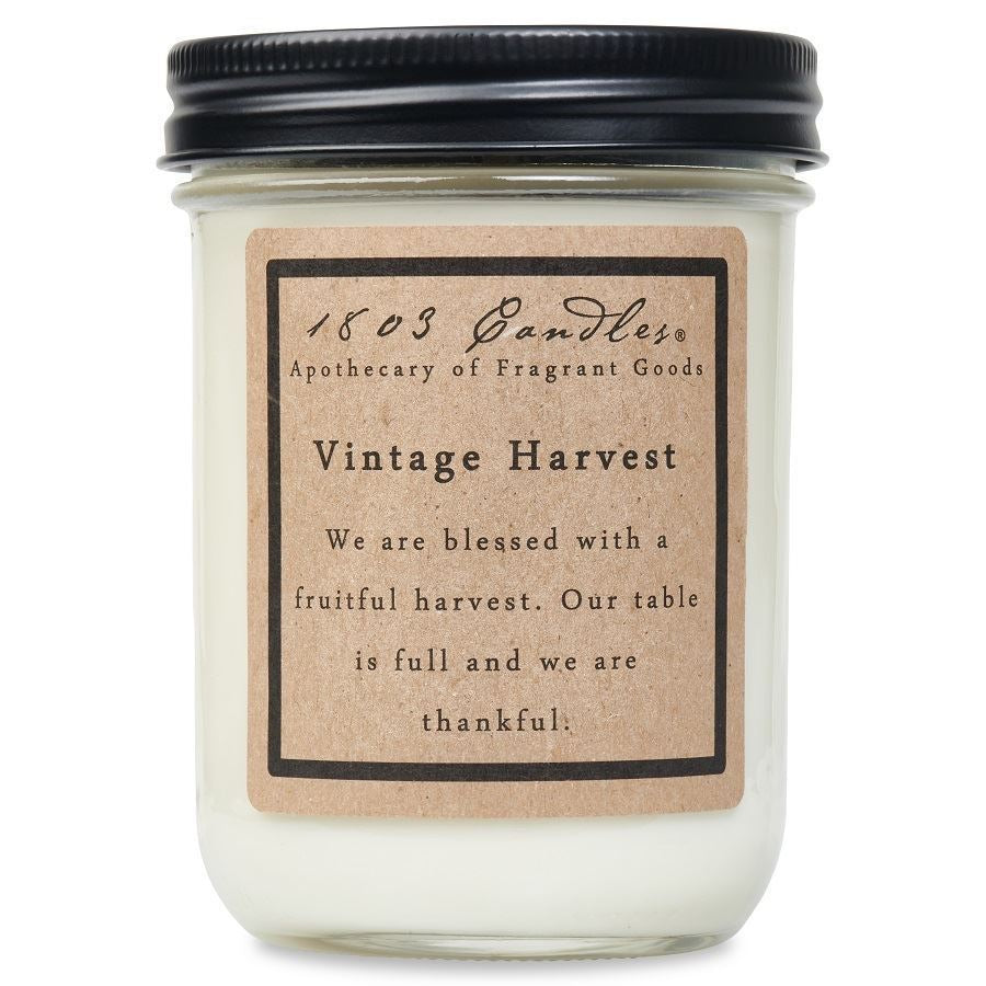 Vintage Harvest Soy Jar (14 oz)