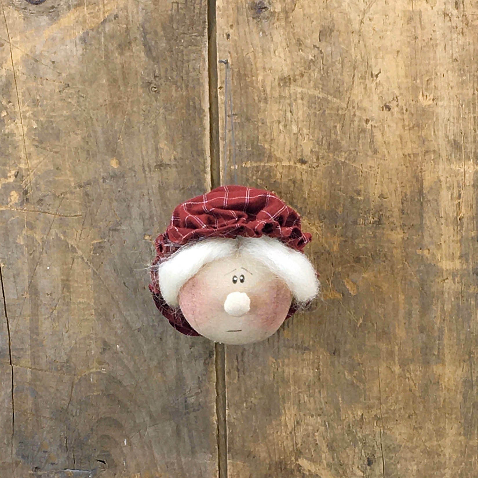 Whimsy Mrs Claus Ornament