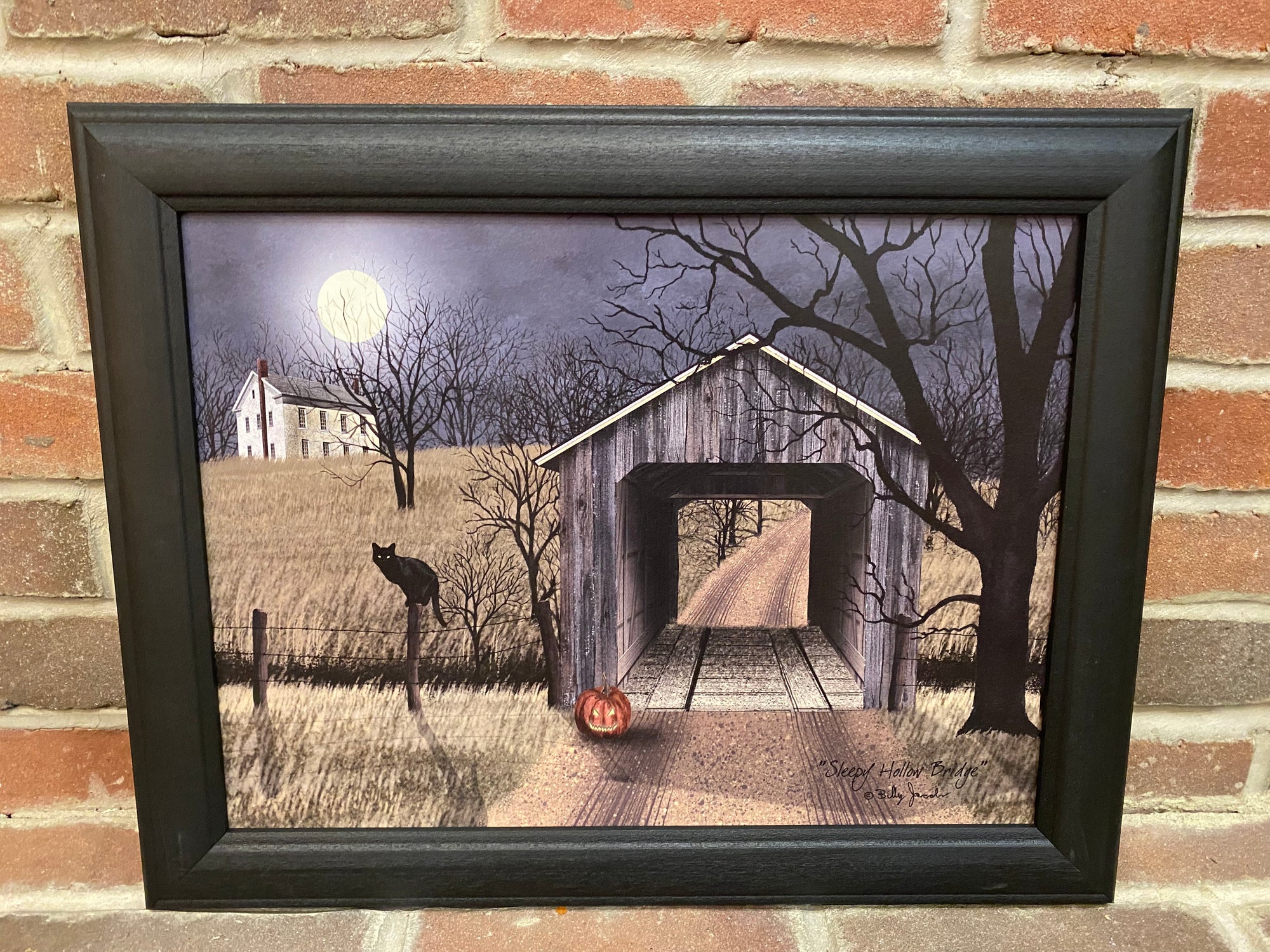 Sleepy Hollow Bridge Framed Print