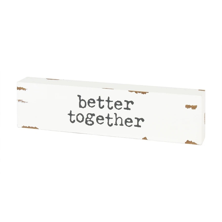 Better Together Wood Sitter