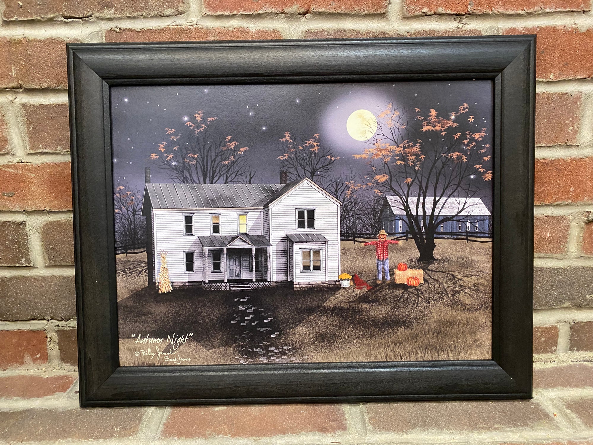 Autumn Night Framed Print