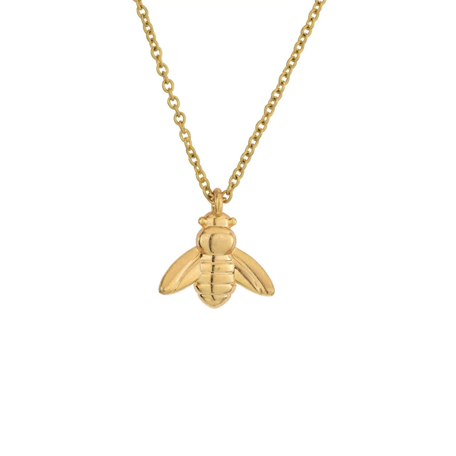 Dainty Bee Necklace - Gold