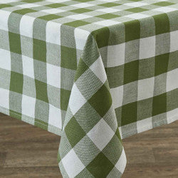 Wicklow Check Tablecloth - Sage