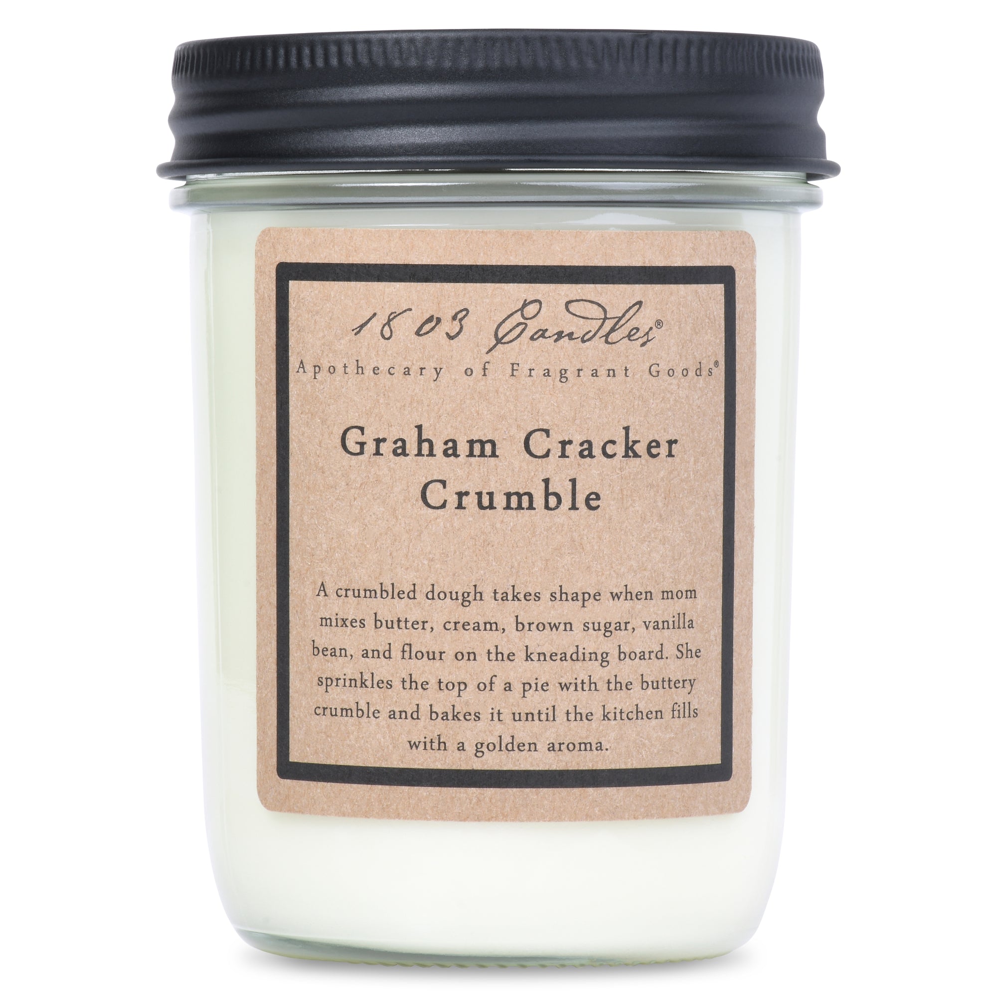Graham Cracker Crumble Soy Jar (14 oz)