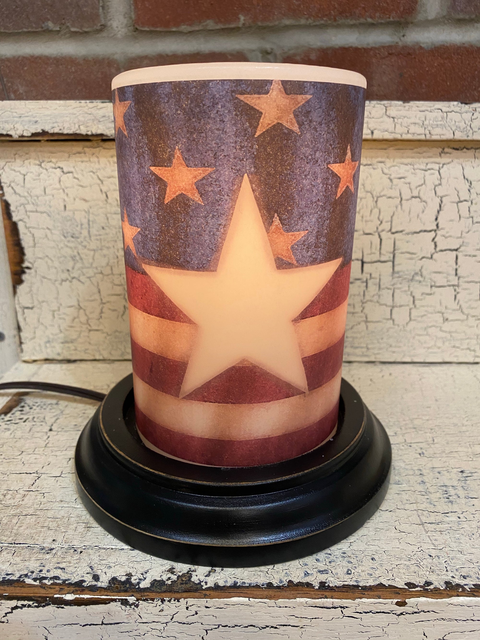 Americana Star Candle Sleeve