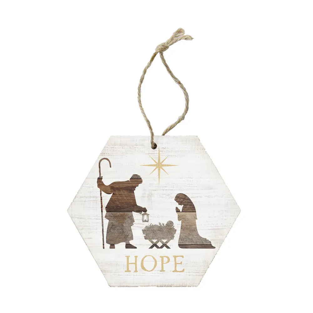Nativity Hope Ornament