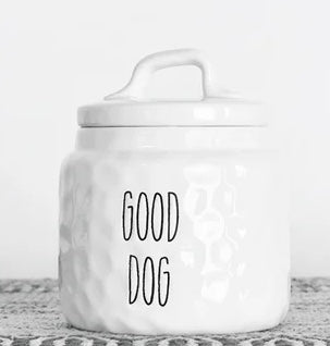 Good Dog Ceramic Canister