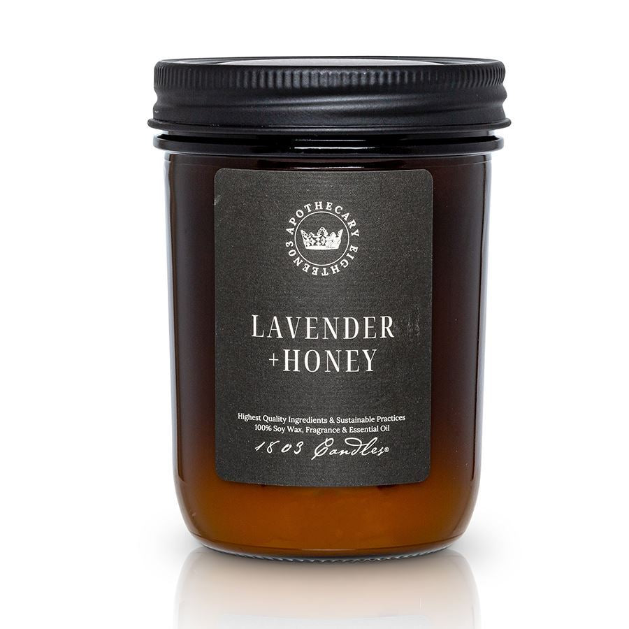 Lavender + Honey Soy Amber Jar