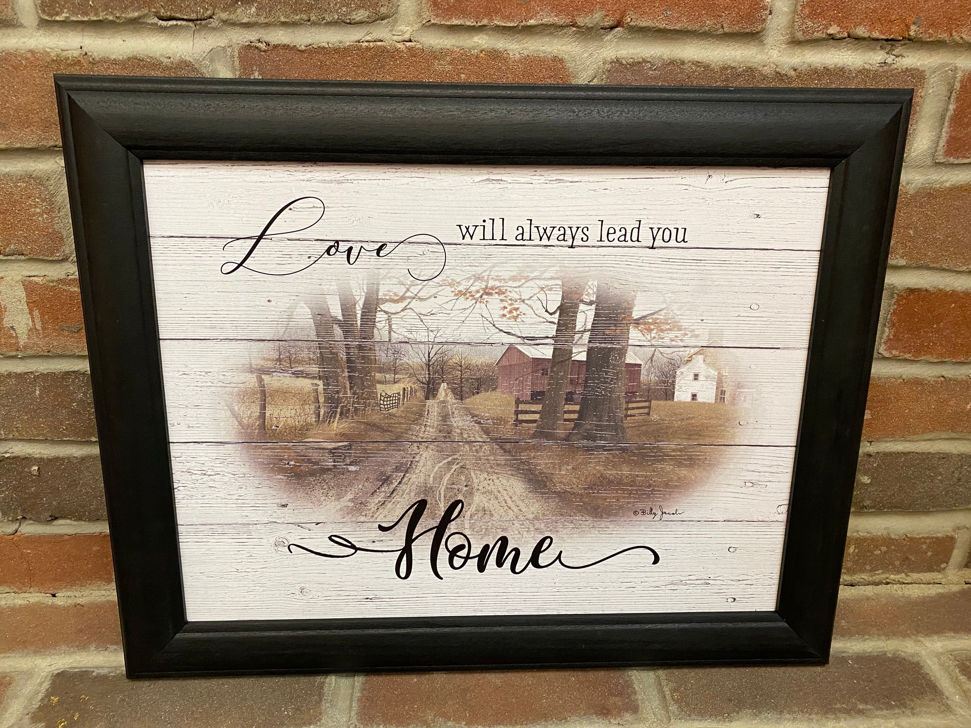 Love Will Always Lead You Home Framed Print