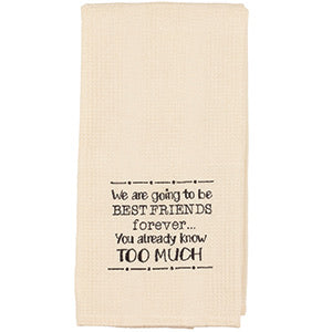 Best Friends Forever Towel
