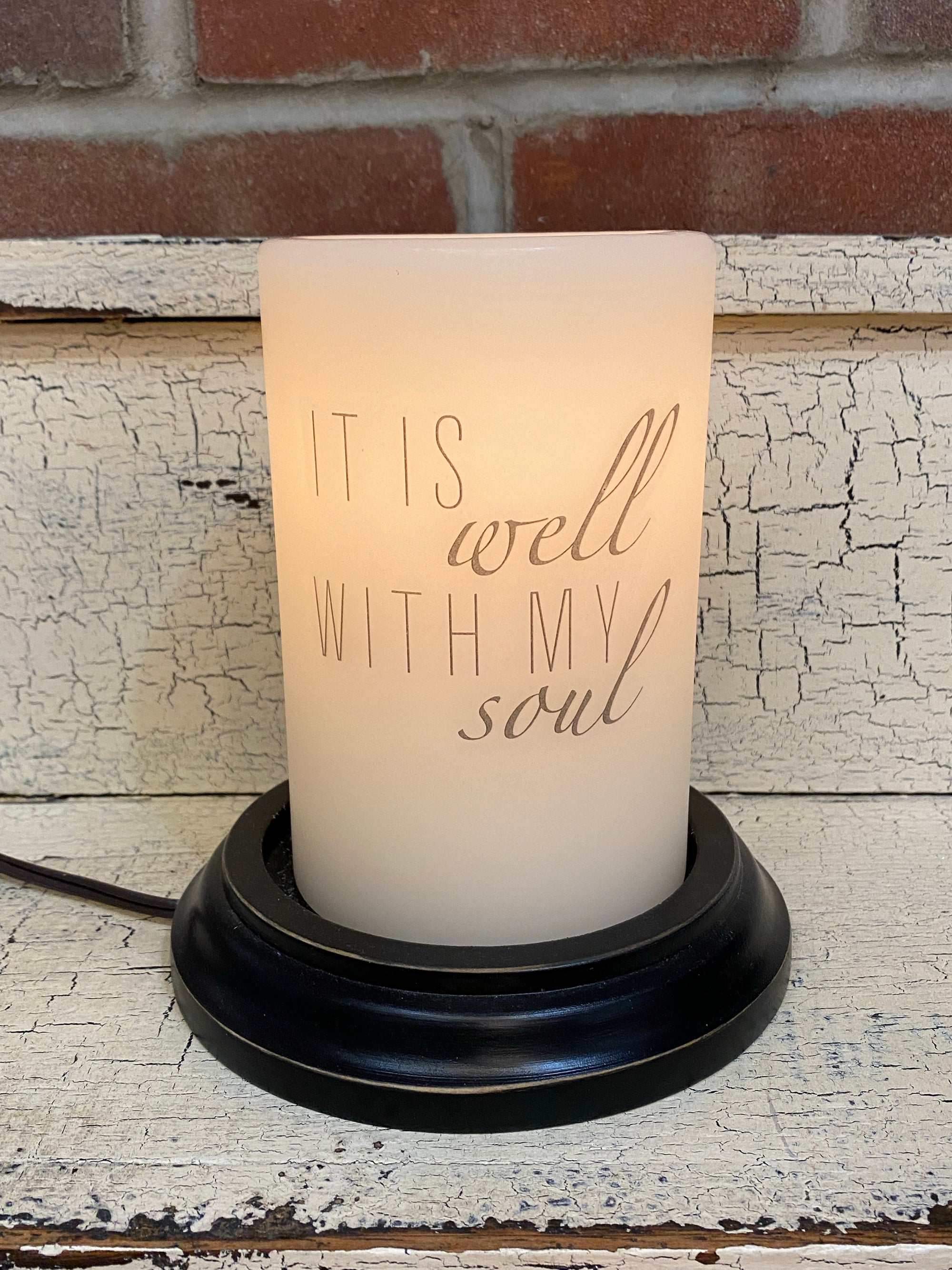 It Is Well Candle Sleeve