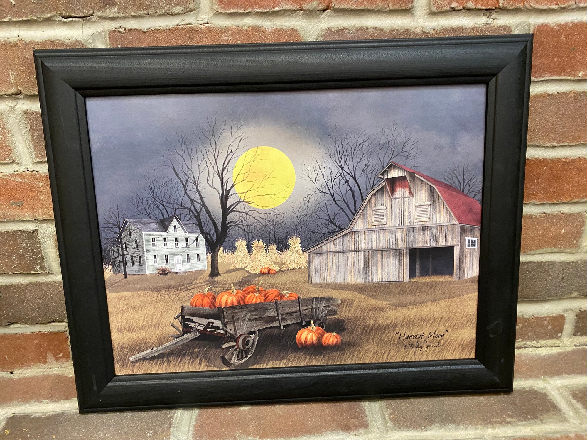 Harvest Moon Framed Print