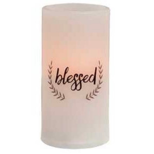 Blessed Timer Pillar Candle