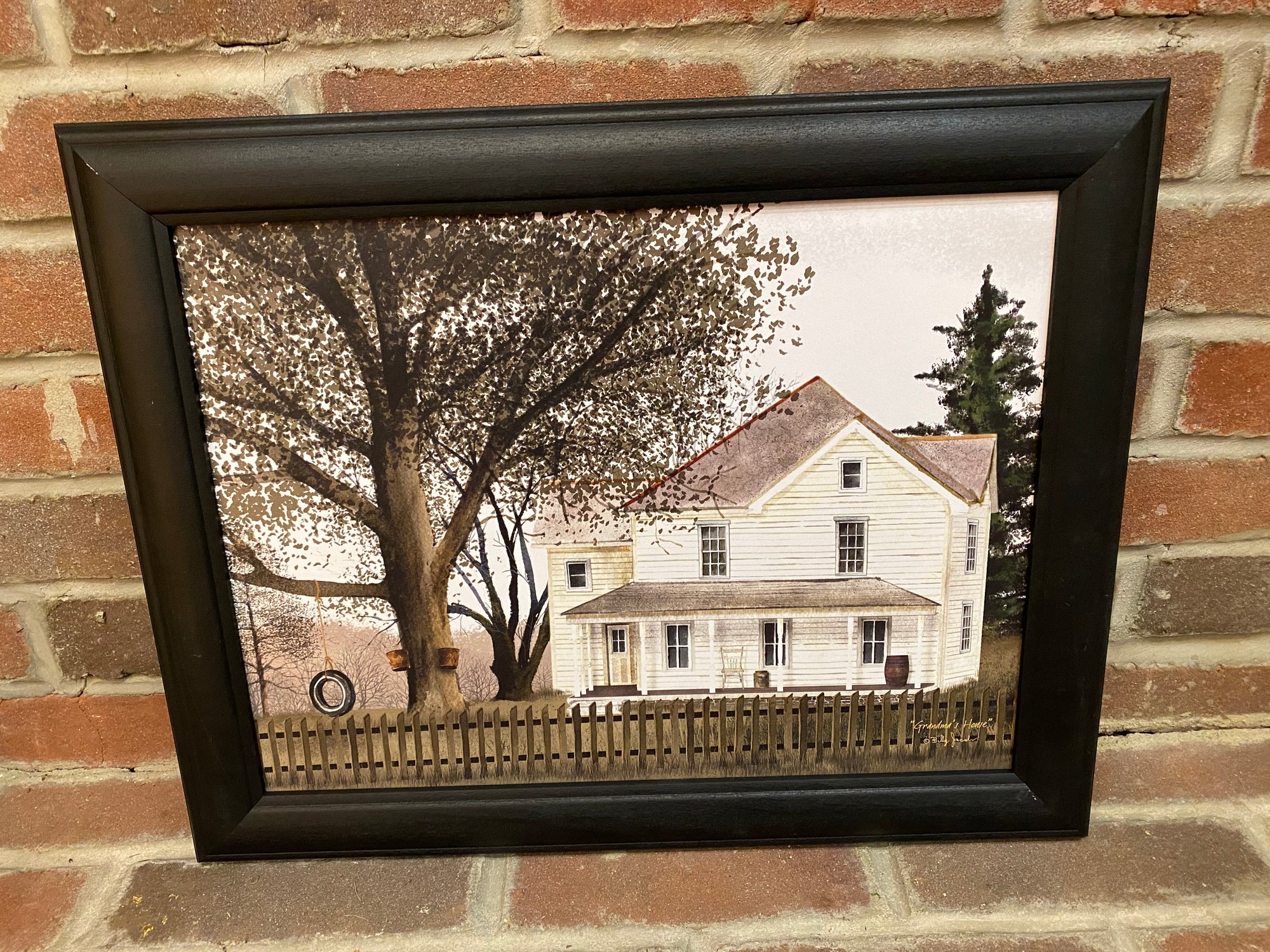 Grandma’s House Framed Print