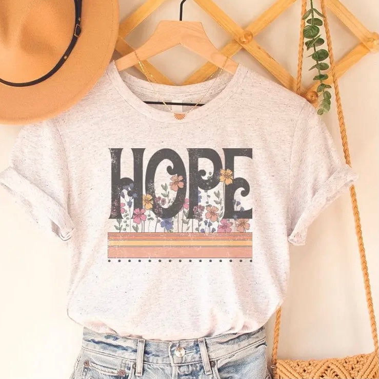 Hope Floral Graphic Tee