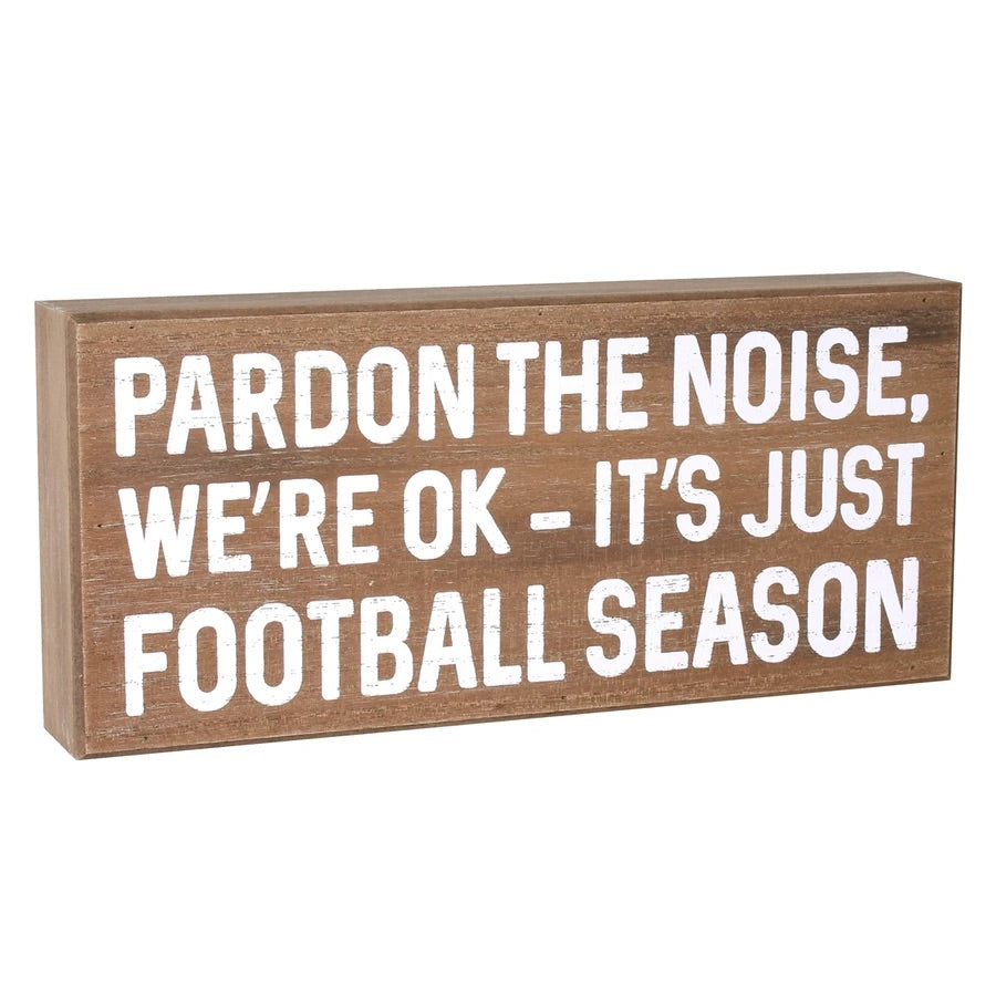 Football Season Box Sign