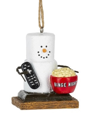 S’mores Binge TV Ornament