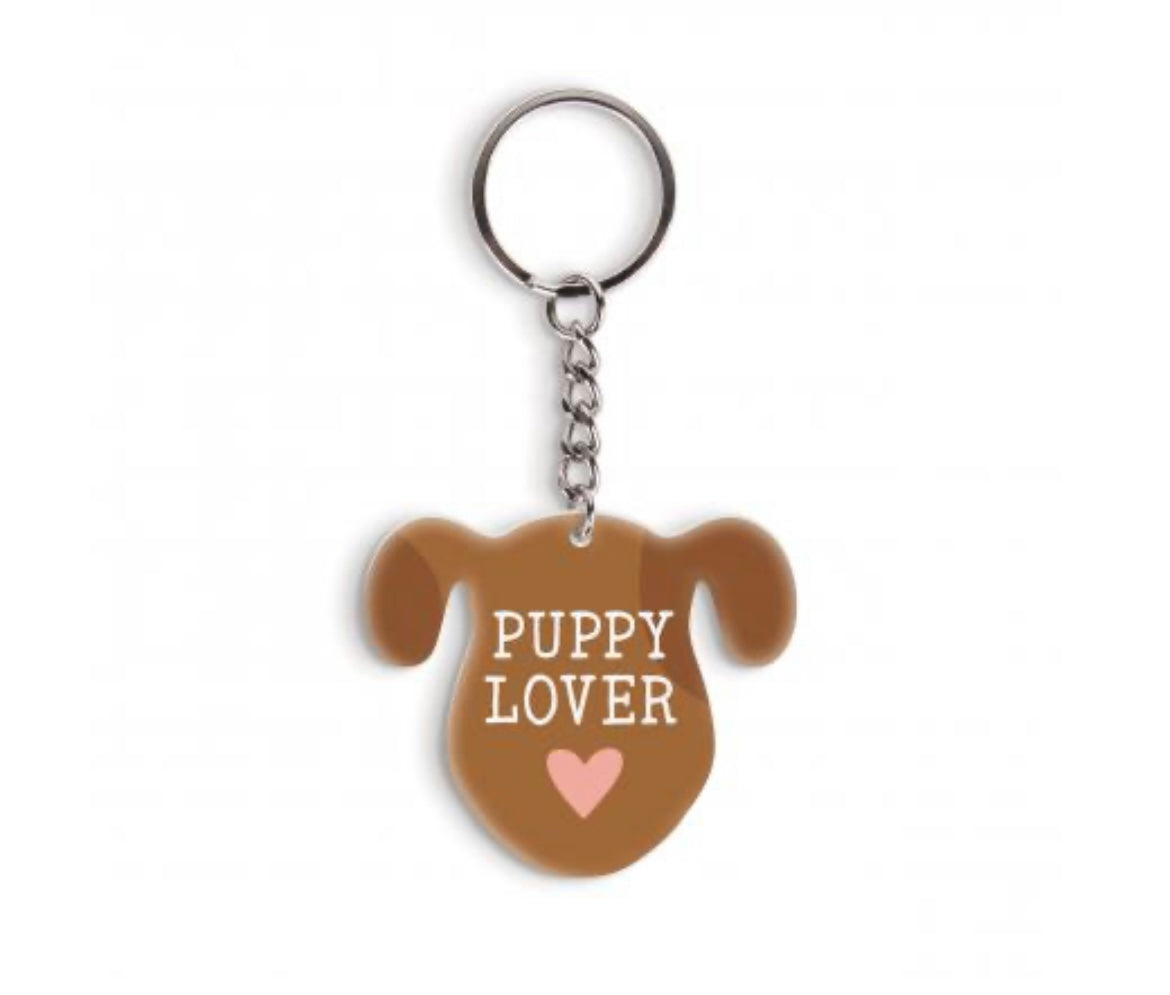 Puppy Lover Key Chain