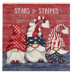 Stars & Stripes Gnome Trio Block