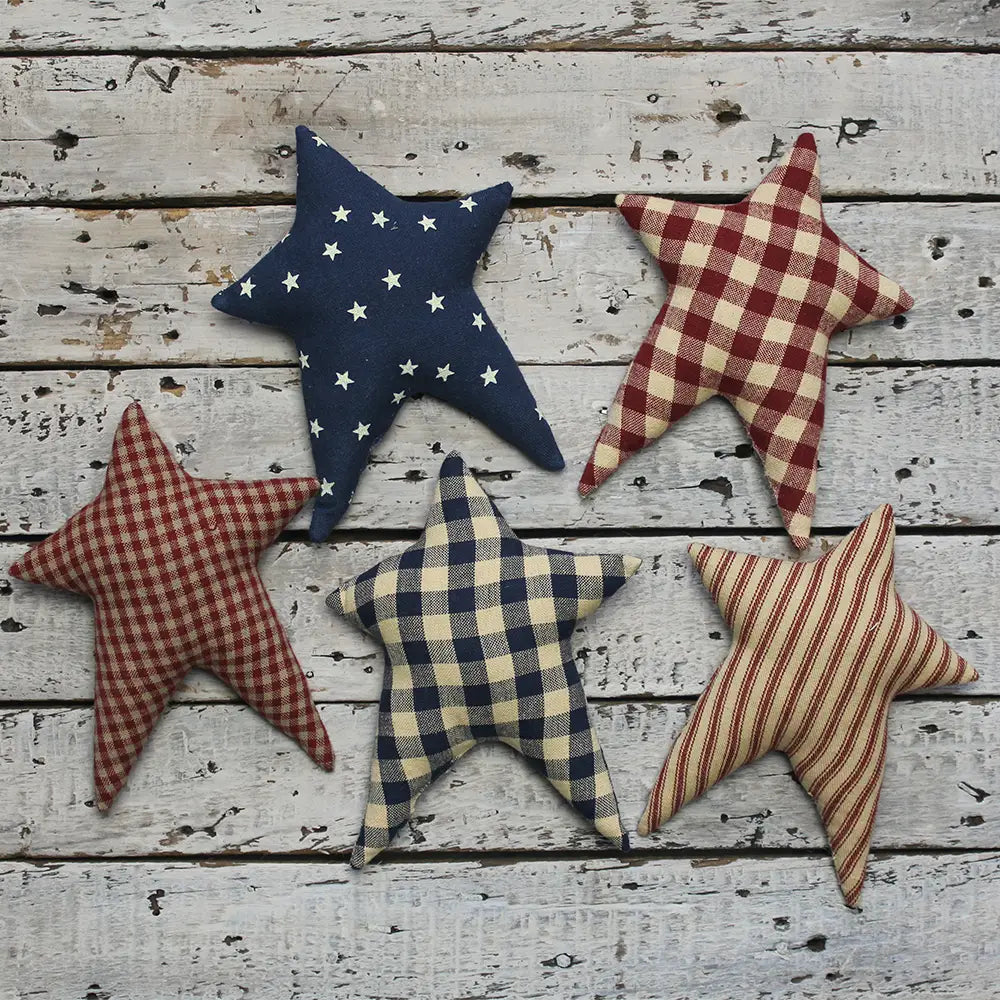 Freedom Fabric Stars - 5 styles