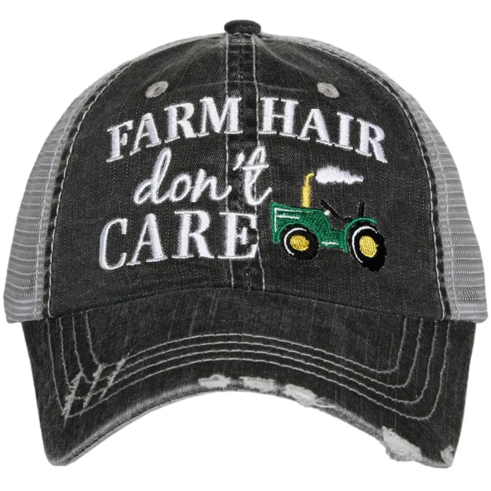 Farm Hair Don’t Care Trucker Hat