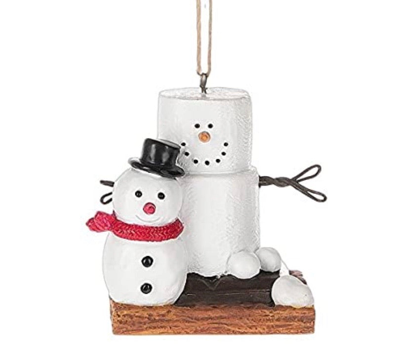 S’mores Snowman Ornament