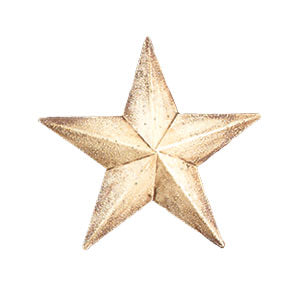 Aged Barn Star - 6”