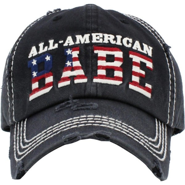 All American Babe Baseball Cap