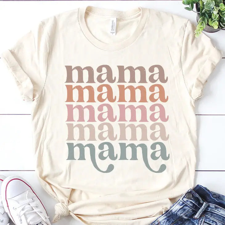 Retro Mama Graphic Tee