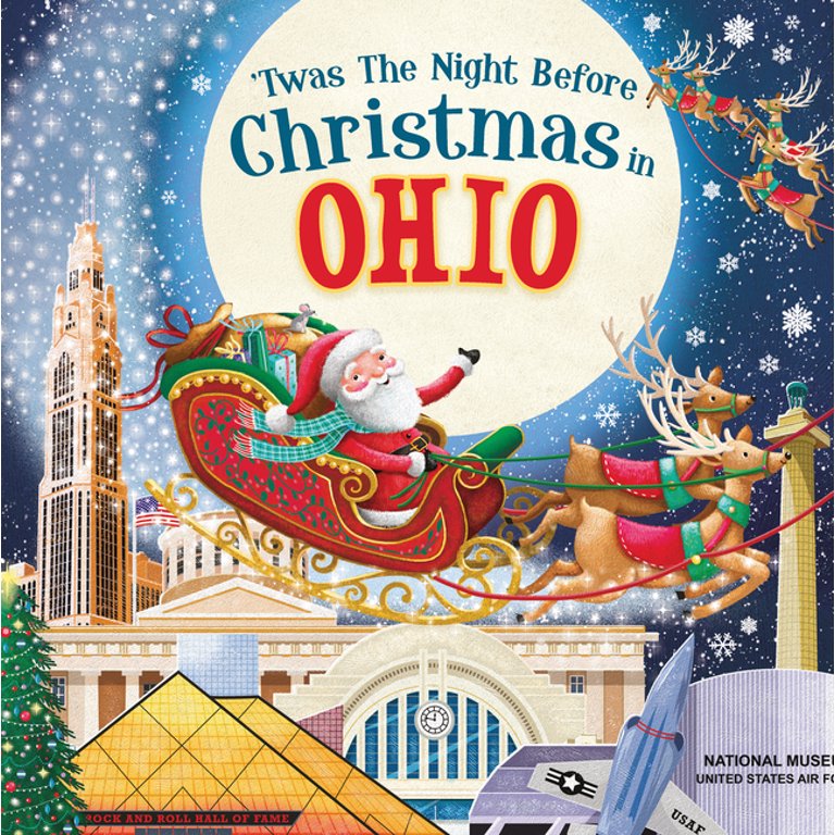 ‘Twas the Night Before Christmas in Ohio Book