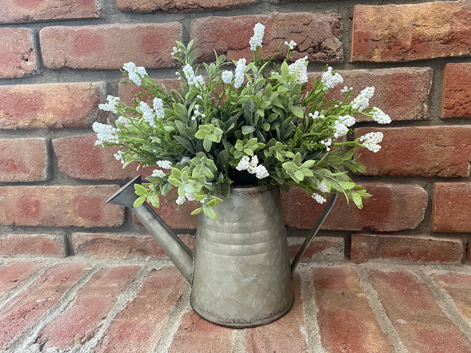 Watering Can with Luxberry Bush Arrangement
